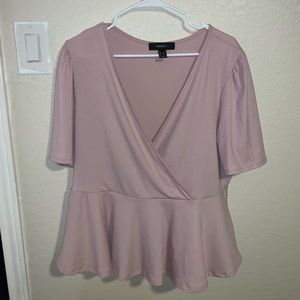 Pink Forever 21 Plus Shirt